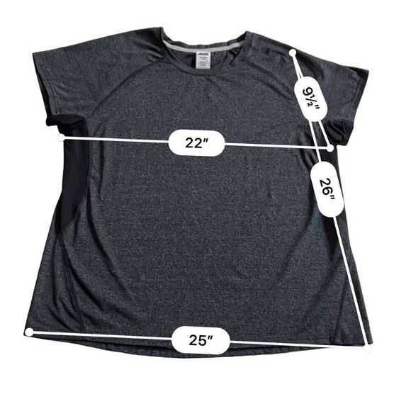Avia Running Dri-Fit T-shirt size 2X - Picture 3 of 7
